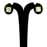 Splendid LCT Single Stone Stud Earrings - K Supreme
