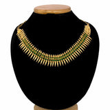Stunning Gold Plated Jasmine Buds Stone Necklace - K Supreme