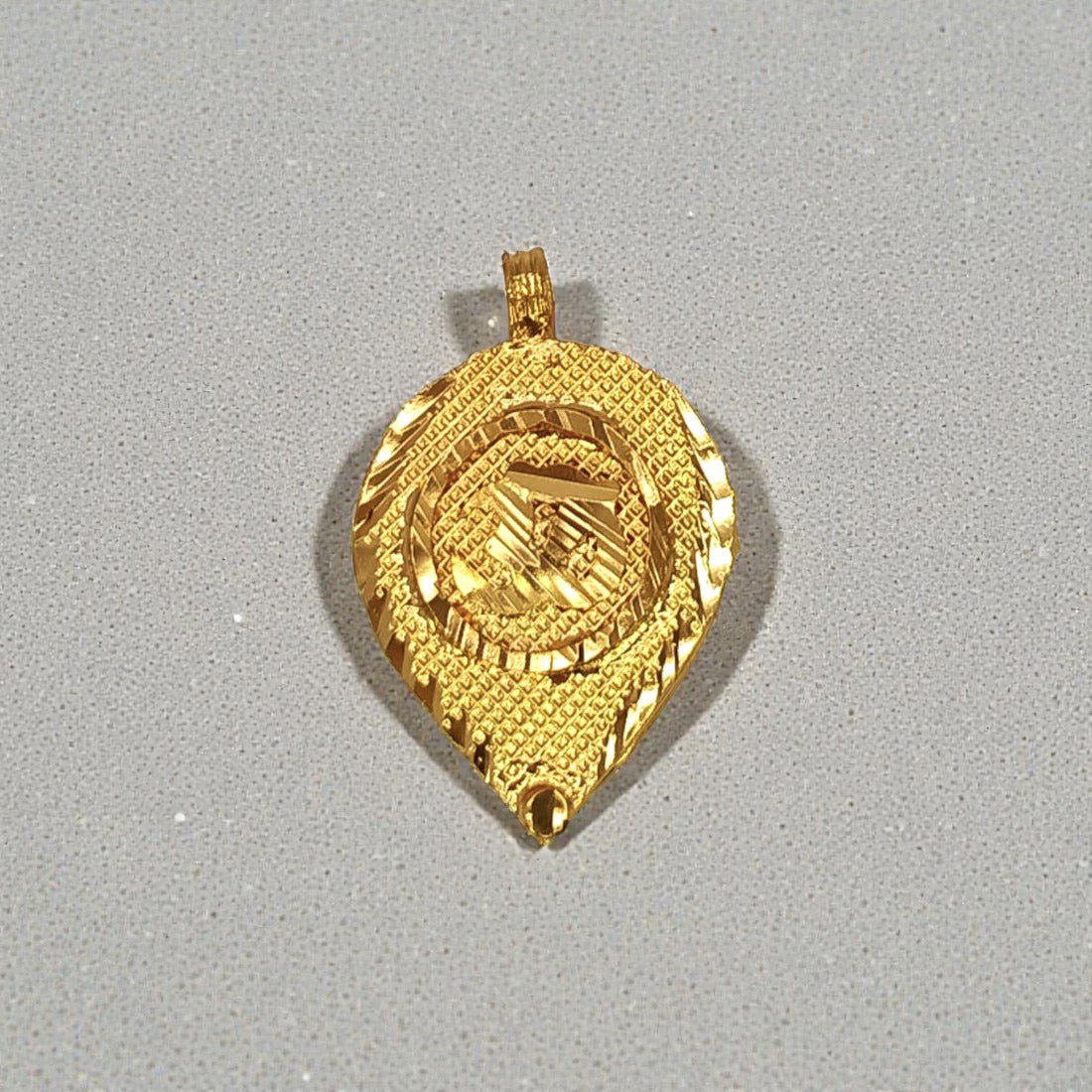 Stunning Gold Plated Om Thali Pendant - K Supreme
