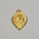Stunning Gold Plated Om Thali Pendant - K Supreme