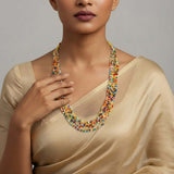 Style Club Multi - Layered Crystal Fashion Necklace - K Supreme