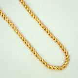 Stylish Gold - Plated Designer Lotus Chain 8P - K Supreme