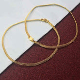 stylish-gold-plated-flat-designer-chain-anklets
