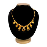 Traditional Gold Plated Lakshmi Pendants Necklace - K Supreme