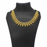 Traditional Gold Plated Net Mango Necklace
