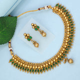 Traditional Kemp Matte Finish Choker Necklace Set - K Supreme