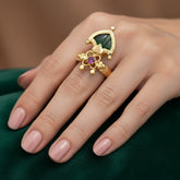 Traditional Palakka Finger Ring - K Supreme