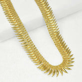 Traditional South Indian Pulinakham Long Chain Necklace