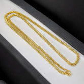 Trendy Designer Gold Plated Rava Chain - K Supreme