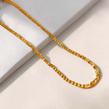 Trendy Gold Plated Daily Wear Kanmani Chain - K Supreme