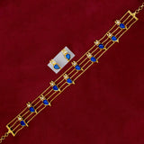 Trendy Gold Plated Mango Choker Set - KSupreme