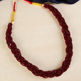 Twisted Crystal Fashion Necklace For Girls - KSupreme