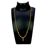 Trendy Gold Plated Two Tone Designer Ball chain Necklace