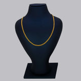 Gold Plated Three Layer Beads Lee Chain For Girls