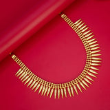 Alluring Gold Plated Pichimottu Necklace