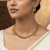 Antique Elakkathali Necklace with Earrings