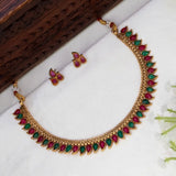 Antique Kemp Stone Mango Necklace Set