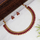 Antique Kemp Stone Mango Necklace Set