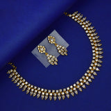 ആന്റിക് സെമി-പ്രെഷ്യസ് സ്റ്റോൺ പാർട്ടി വെയർ നെക്ലേസ് സെറ്റ് 