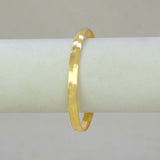 Kada-Style Gold Plated Bangle for Baby Boys displayed on a neutral background.