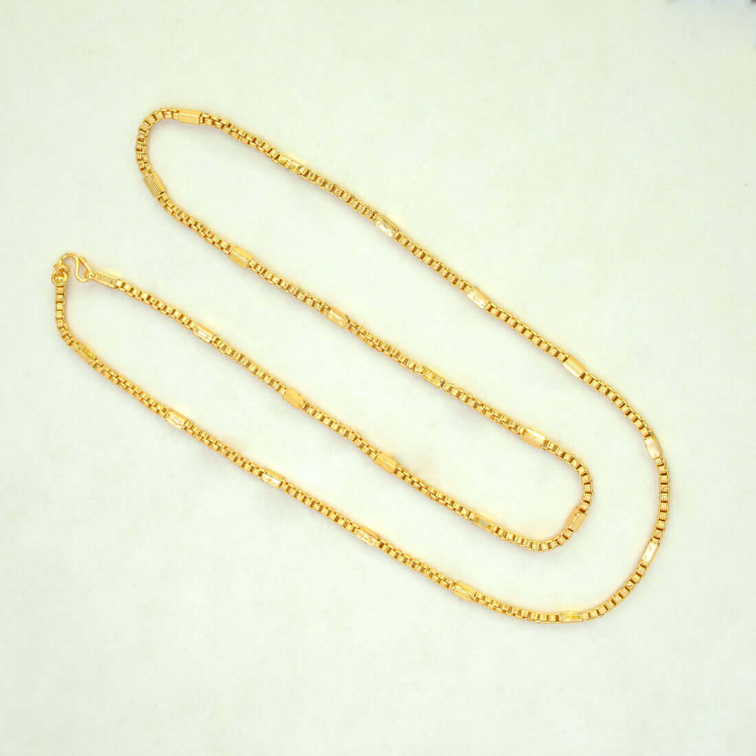 Classic Gold Plated Box Savitham Chain