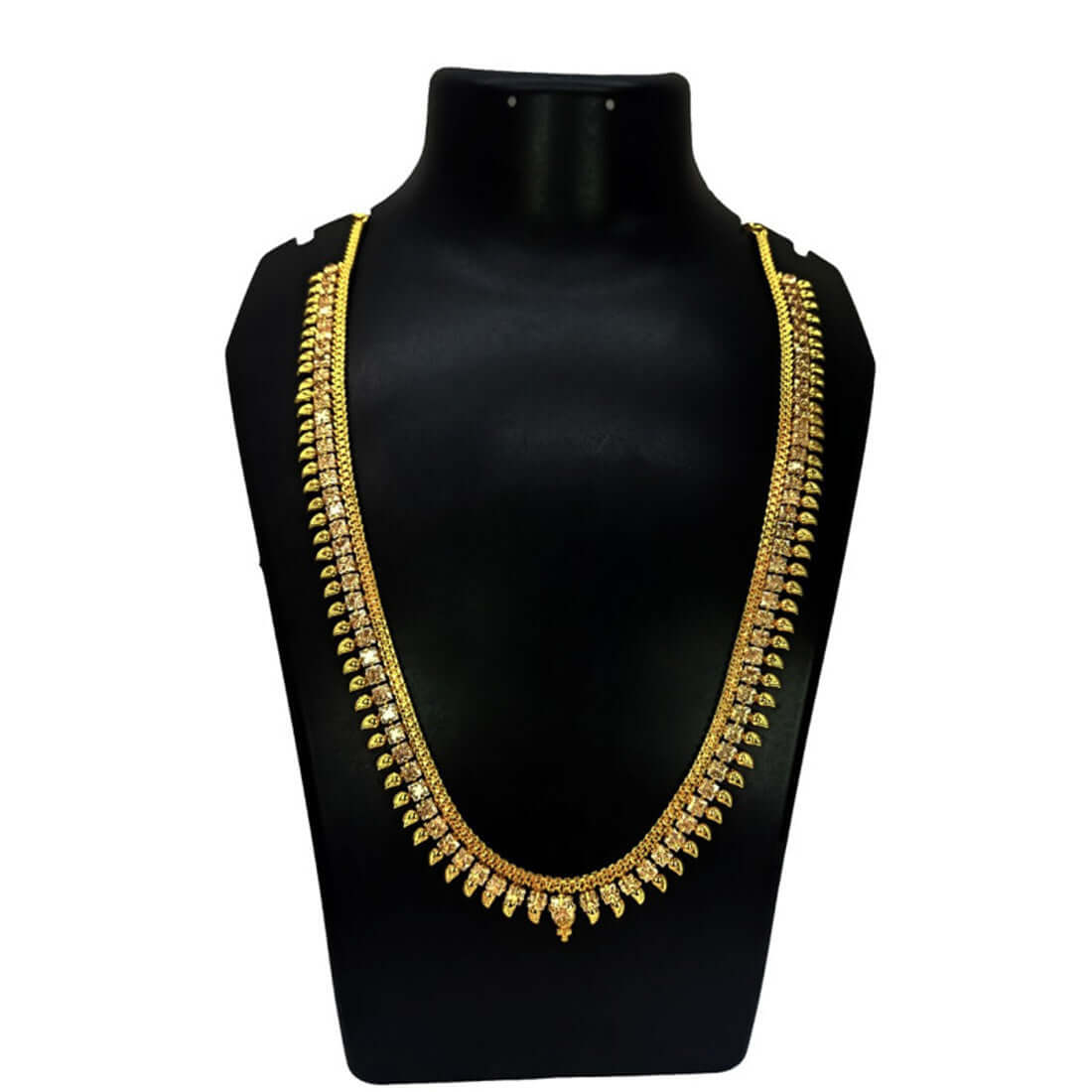 Classic-gold-plated-cz-small-mango-long-chain