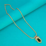Trendy Gold Plated Small Nagapadam Pendant Necklace