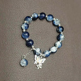 Crackle_Blue_Crystal_Beaded_Butterfly_Charm_Bracelet
