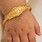 Cute-Gold-Plated-Kids-Bangle