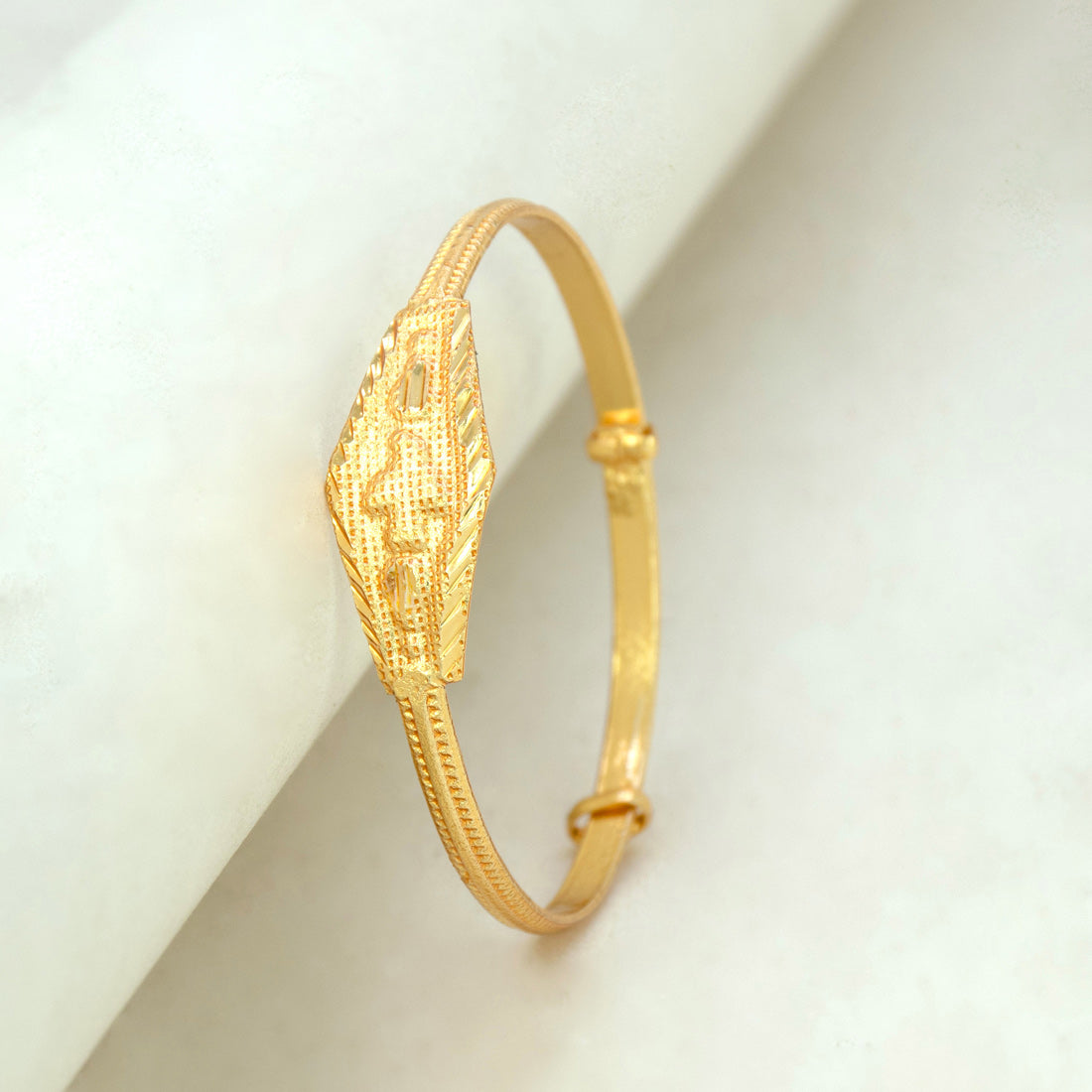 Cute-Gold-Plated-Kids-Bangle