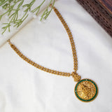 Victorian Double Chain Antique Lakshmi Necklace