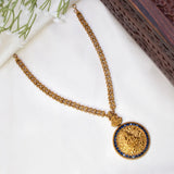 Victorian Double Chain Antique Lakshmi Necklace
