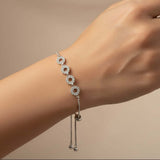 Dazzle Ladies Fancy Cz Stone Bracelet