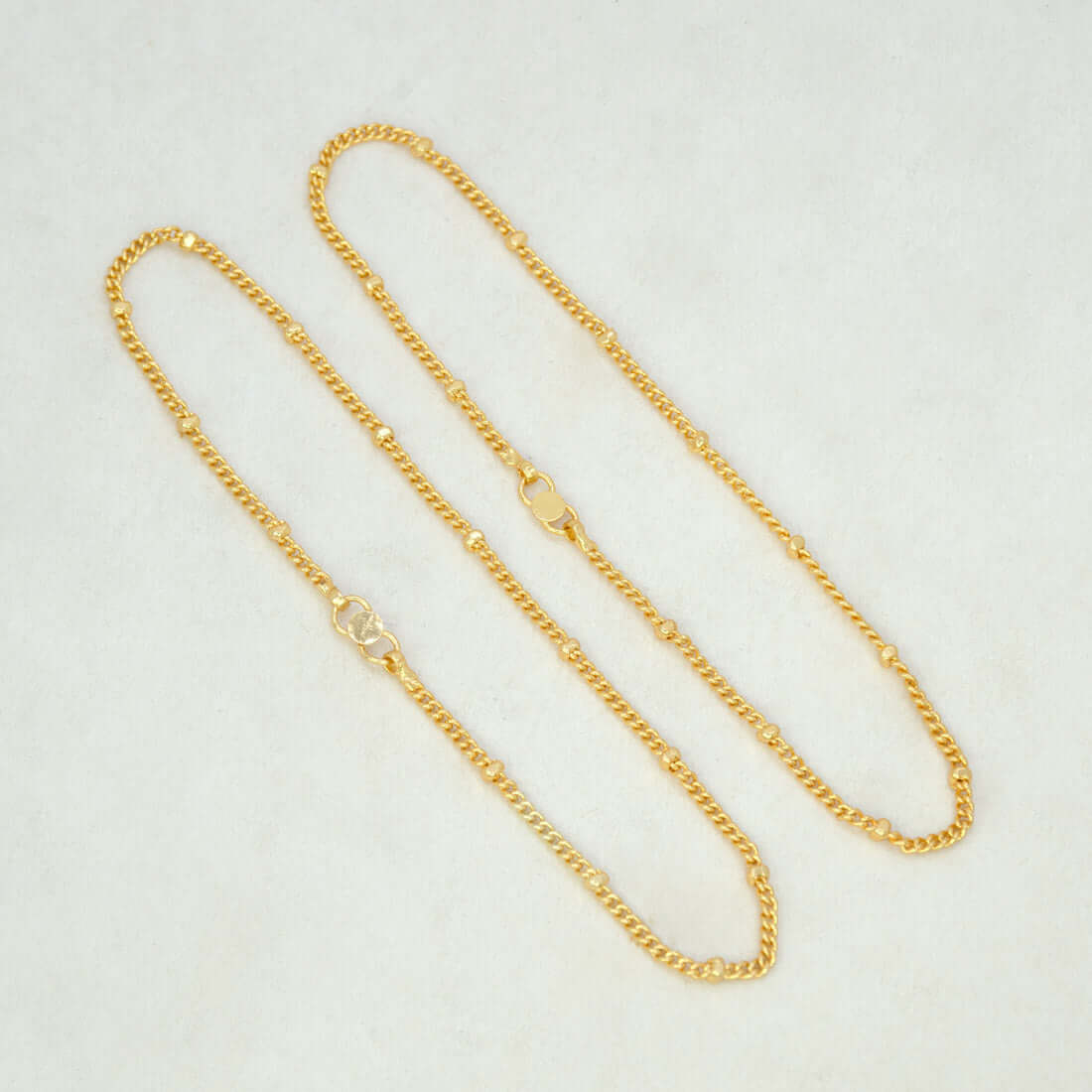 Elegant-Gold-Plated-Classic-Ball-Chain