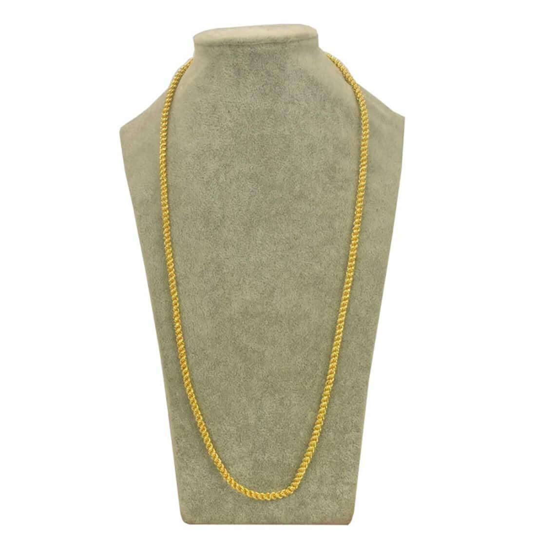 Elegant-gold-plated-medium-coir-chain-for-ladies