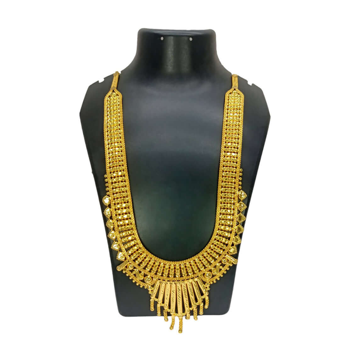 Enchanting Traditional Gold Plated Lappa Bridal Rani Haram