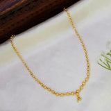 Gold Plated Designer Ball Chain Necklace