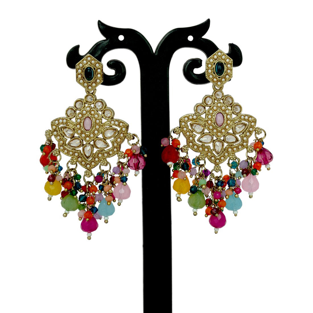 Fashion-Beaded-Multi-Color-Drop-Earrings-Dmo