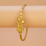 Gold Plated Floral Bouquet Bangle