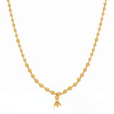 Gold Plated Designer Ball Chain Necklace