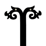 सोने की परत चढ़ी पत्थर की बच्चों की स्टड दूसरी स्टड नाक स्टड