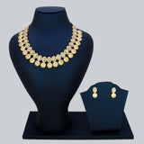 Stunning Gold Plated Cubic Zirconia Necklace Set