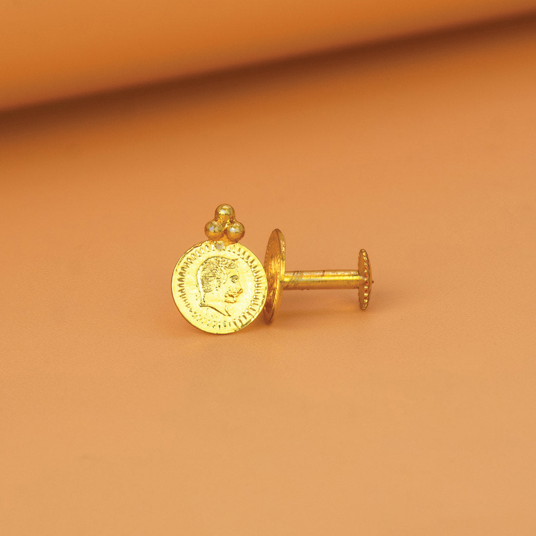 Gold-Plated-Coin-Stud-Earrings1