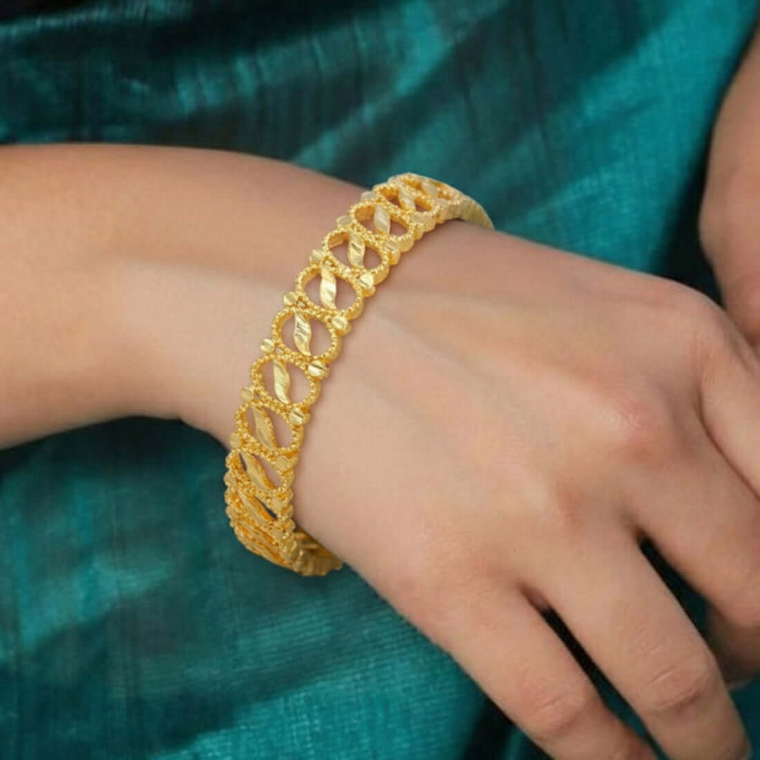 Gold-Plated-Designer-Bangles
