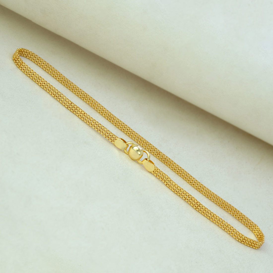 Gold-Plated-Beaded-Link-Chain
