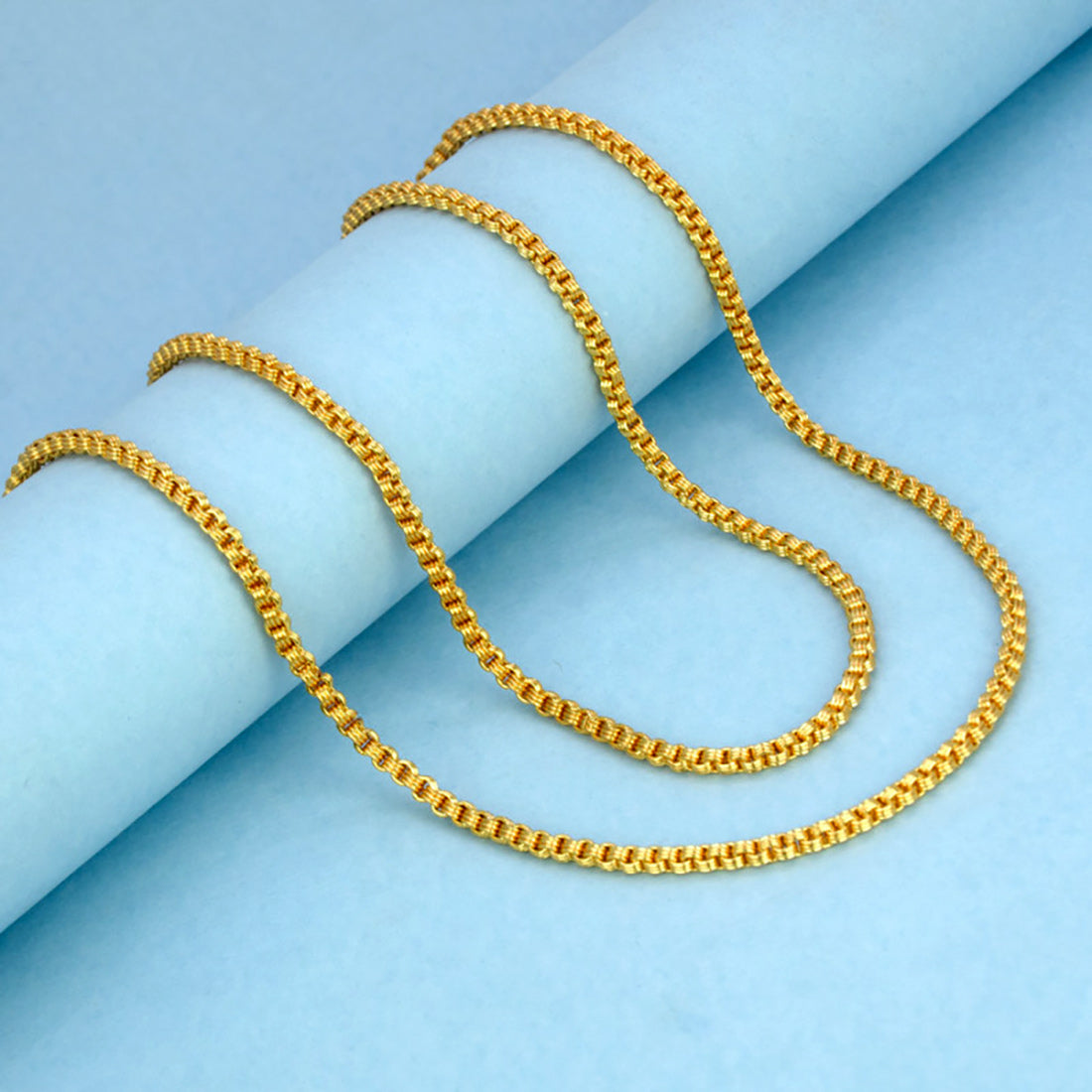Gold Plated Medium Savitham Chain