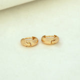 Gold-Plated-Sleek-Huggie-Hoop-Earrings