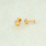 Gold-Plated-Tiny-Button-Stud-Earrings