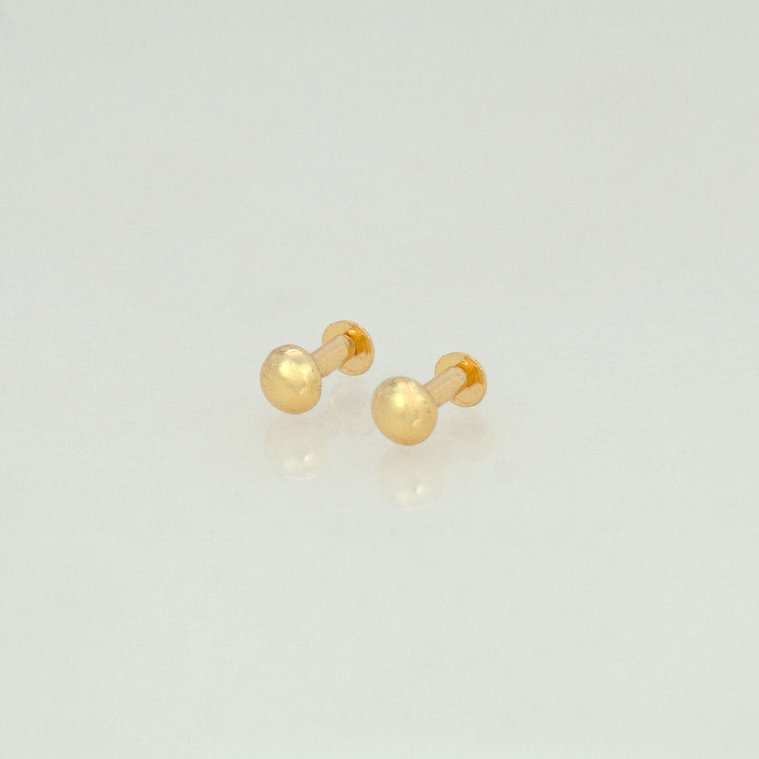 Gold-Plated-Tiny-Button-Stud-Earrings
