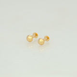 Gold-Plated-Tiny-Button-Stud-Earrings